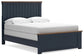 Landocken Full Panel Bed with 2 Nightstands