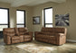 Boxberg DBL Rec Loveseat w/Console